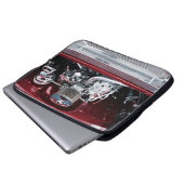 Motor für klassische Fahrzeuge Laptopschutzhülle (Vorne Knopf)