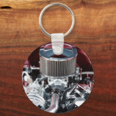 Motor für klassische Fahrzeuge Schlüsselanhänger (Vorderseite)