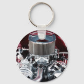 Motor für klassische Fahrzeuge Schlüsselanhänger (Rückseite)