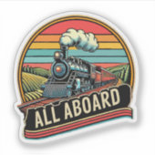 Motor für Triebzugdampf Aufkleber (Vorderseite)