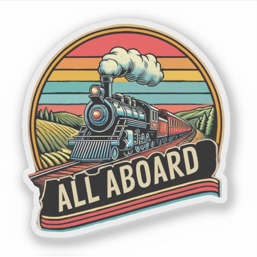 Motor für Triebzugdampf Aufkleber (Vorderseite)