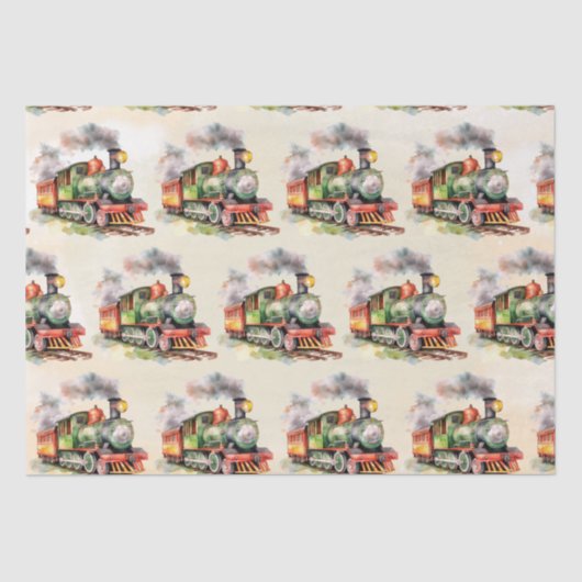 Motor Geburtstag Seidenpapier (Vorderseite)