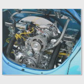 Motor Geschenkpapier (Flach)