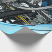 Motor Geschenkpapier (Ecke)