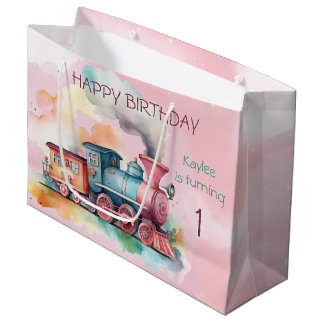 Motor Girl 1. Geburtstag Große Geschenktüte