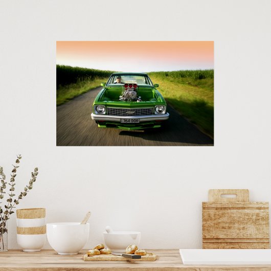 Motor got? poster (Küche)