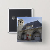 Motor-Haus der Nr.-19 in Washington, DC Button (Vorne & Hinten)