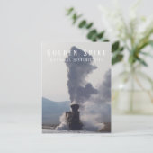 Motor "Jupiter" bei Golden Spike NHS, Utah Postkarte (Stehend Vorderseite)