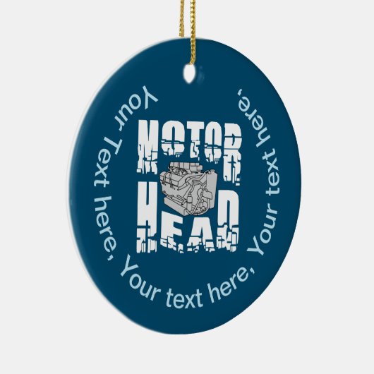 Motor Keramik Ornament (Rechts)