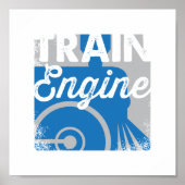 Motor | Kinderzimmer für Kraftfahrzeuge Poster (Vorne)