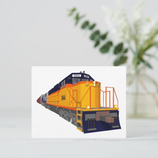 Motor: Klassisches Farbschema: Postkarte (Stehend Vorderseite)