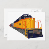 Motor: Klassisches Farbschema: Postkarte (Vorne/Hinten)