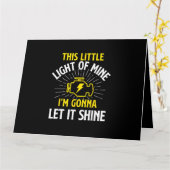 Motor Kontrolle Light - Typ Auto Mechanisch Karte (Gelbe Blume)