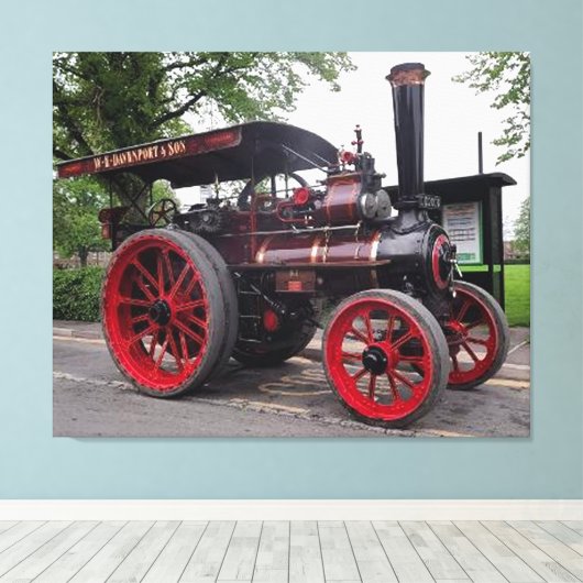 MOTOR LEINWANDDRUCK (Insitu (Holzboden))