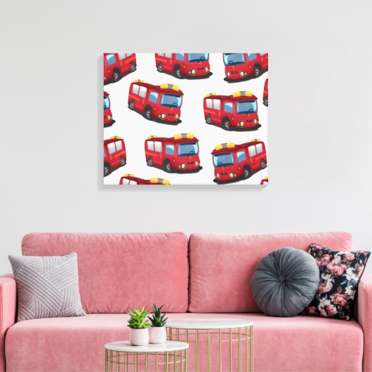 Motor Leinwanddruck (Insitu (Wohnzimmer))