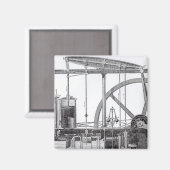 Motor Magnet (Vorderseite/Rückseite)