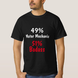 Motor Mechaniker Badass T-Shirt