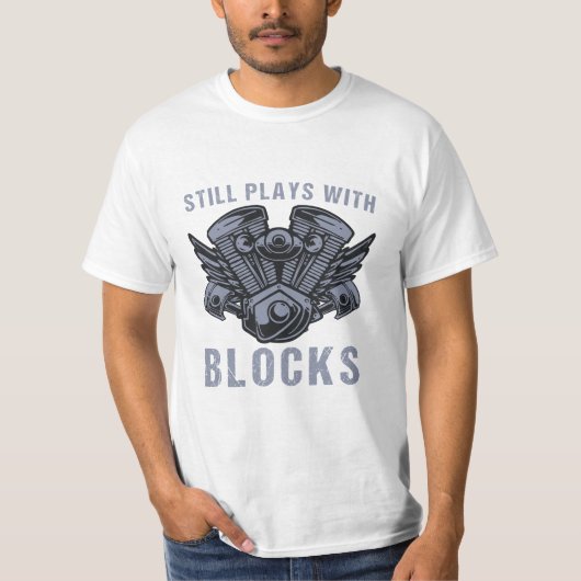 Motor Mechanischer Spaß für Autos T-Shirt (Vorderseite)