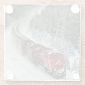 Motor mit Dieselmotor Glasuntersetzer (Rückseite)