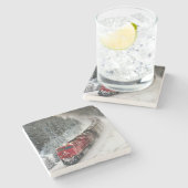 Motor mit Dieselmotor Steinuntersetzer (Seitenansicht)