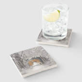 Motor mit Dieselmotor Steinuntersetzer (Seitenansicht)