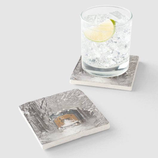 Motor mit Dieselmotor Steinuntersetzer (Seitenansicht)