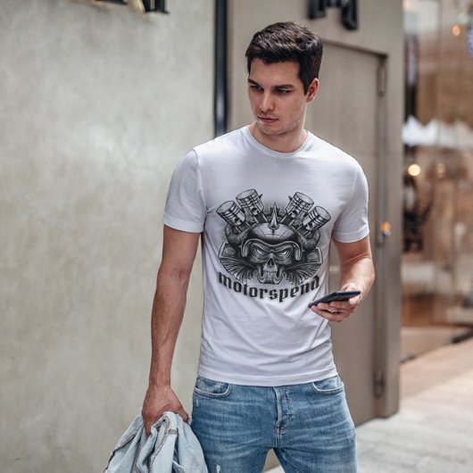 Motor Monster Metal T-Shirt