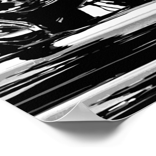 Motor Motor Vector Poster (Ecke)