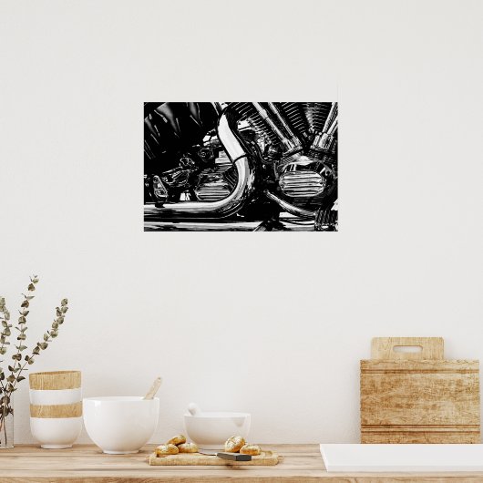 Motor Motor Vector Poster (Küche)