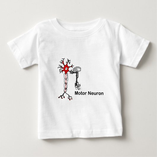 Motor Neuron Baby T-shirt (Vorderseite)