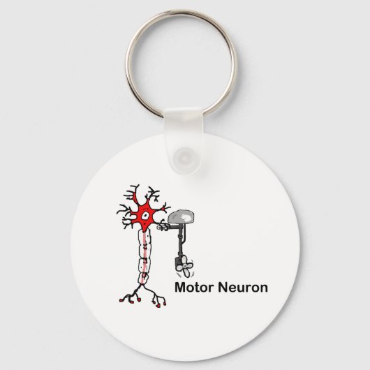 Motor Neuron Schlüsselanhänger (Vorderseite)