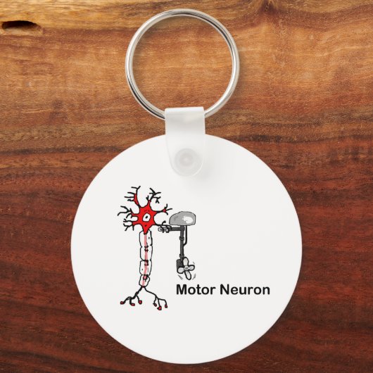 Motor Neuron Schlüsselanhänger (Vorderseite)