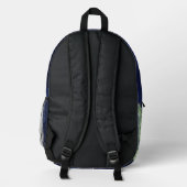Motor niedlich bedruckter rucksack (Rückseite)