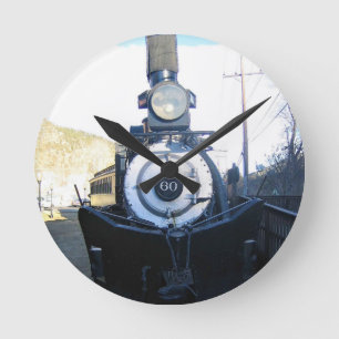 Motor Nr. 60, Idaho Springs, Colorado Runde Wanduhr