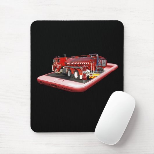 Motor Popout Art, Mousepad (Mit Mouse)