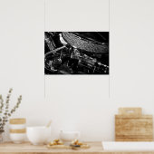 Motor Poster/Print Poster (Küche)