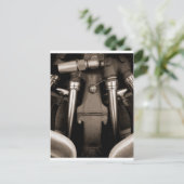 Motor Postkarte (Stehend Vorderseite)