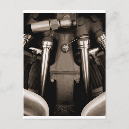 Motor Postkarte (Vorderseite)