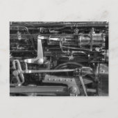 Motor Postkarte (Vorderseite)