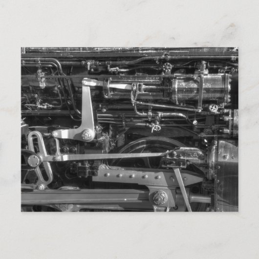 Motor Postkarte (Vorderseite)