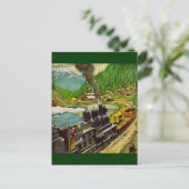 Motor Postkarte (Stehend Vorderseite)