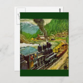 Motor Postkarte (Vorne/Hinten)