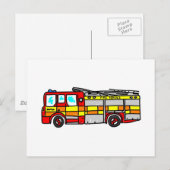 Motor Postkarte (Vorne/Hinten)