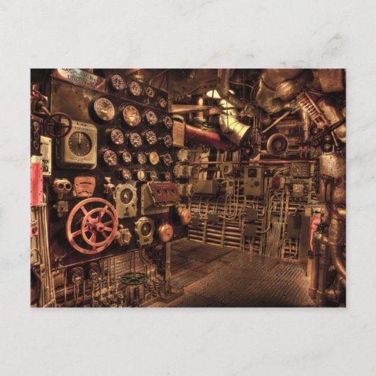 Motor-Postkarte Postkarte (Vorderseite)