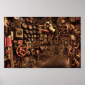 Motor-Raumplakat Poster (Vorne)