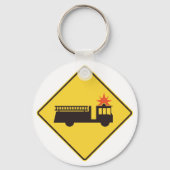 Motor Road Sign Schlüsselanhänger (Rückseite)