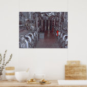 MOTOR ROOM USS BOWFIN SUBMARINE - HAWAII POSTER (Küche)