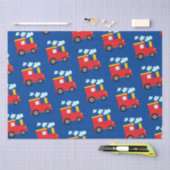 Motor Rot & Gelb Kunst, Dichtung und Musik Seidenpapier (Handwerk)