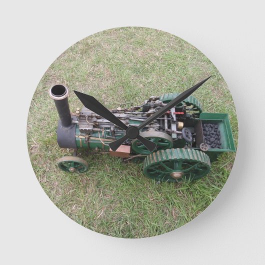 Motor Runde Wanduhr (Vorderseite)