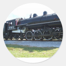 Motor Runder Aufkleber